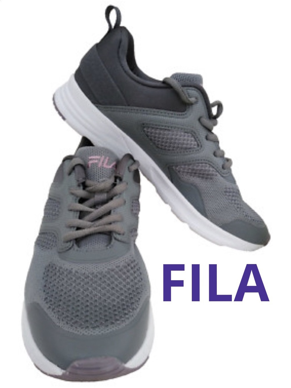 NWT Fila Frame V6 Memory Foam Sneakers Grey 9